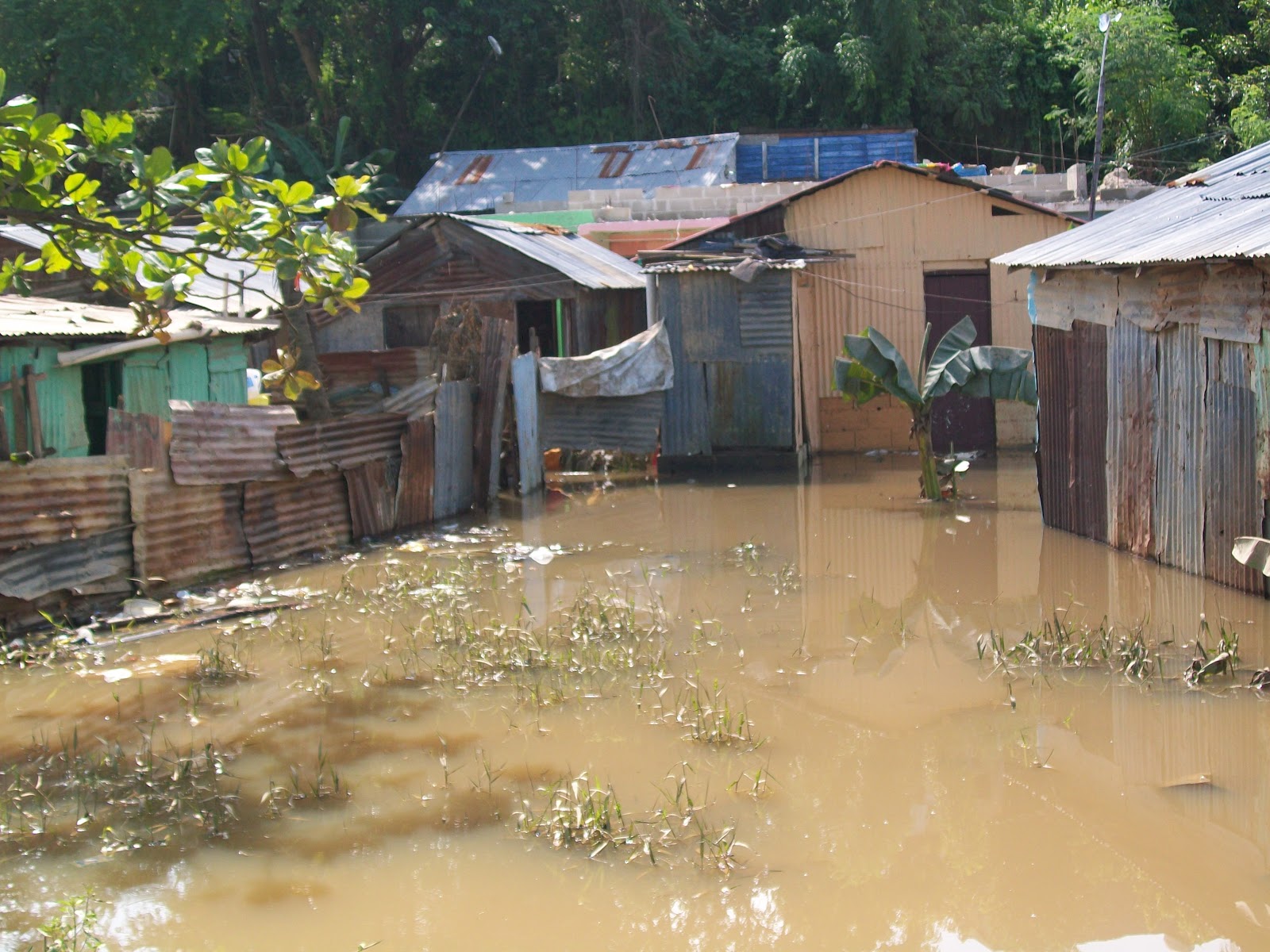 Centro de Sordos, Republica Dominicana***** Daños huracan sandy