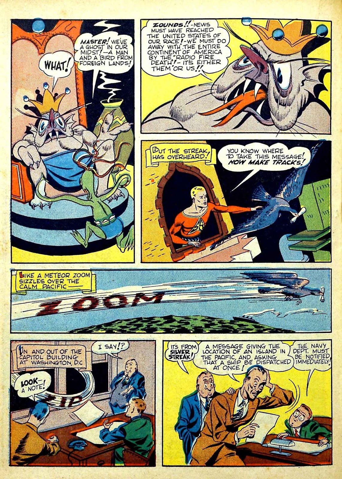 Four-Color Shadows: Silver Streak-Jack Cole-1945