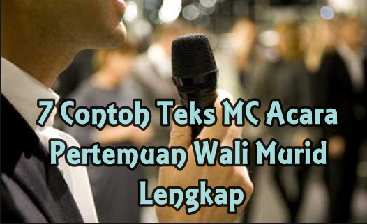 7 Contoh Teks MC Acara Pertemuan Wali Murid dan Komite Sekolah Lengkap