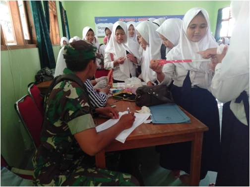 Pemberian Tablet Fe  Cegah Anemia