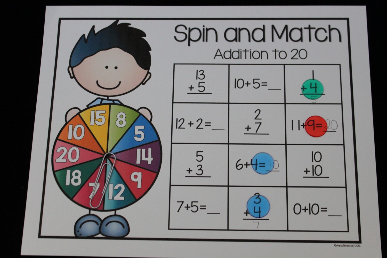Addition Fluency Fun (with free I SPY Addition game)! | Crazy for First ...