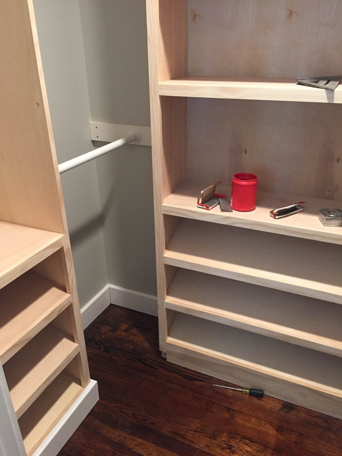 Closet & Exterior House Update