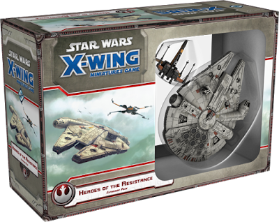 star wars x-wing Heroes of the Resistance expansion