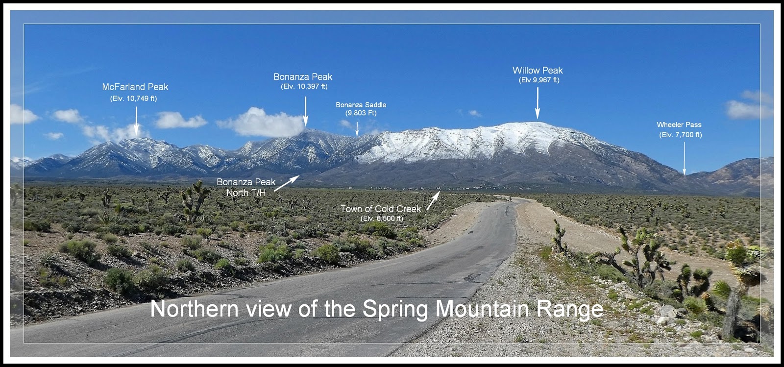 Ken's Photo Gallery Bonanza Trail Hike Notes for 04/30/2016