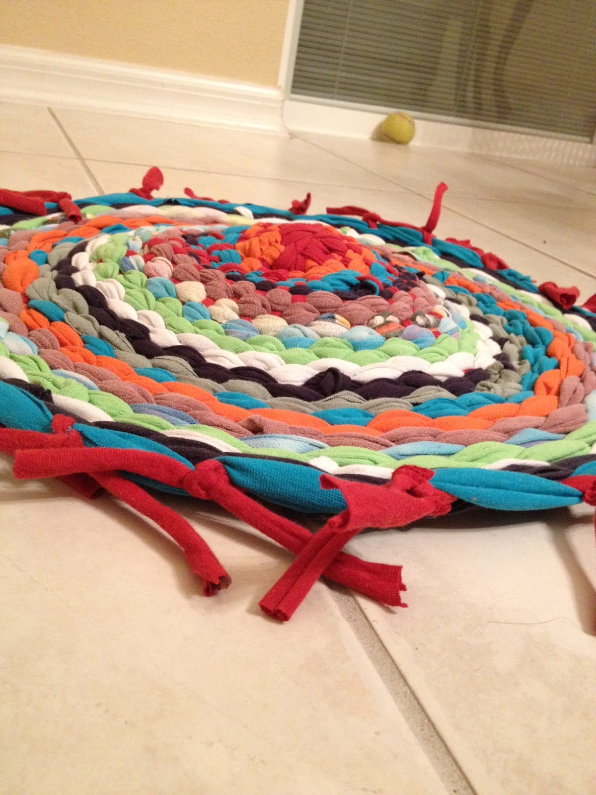 Mrs. Colon's Classroom Corner Easy Hula Hoop TShirt Rug