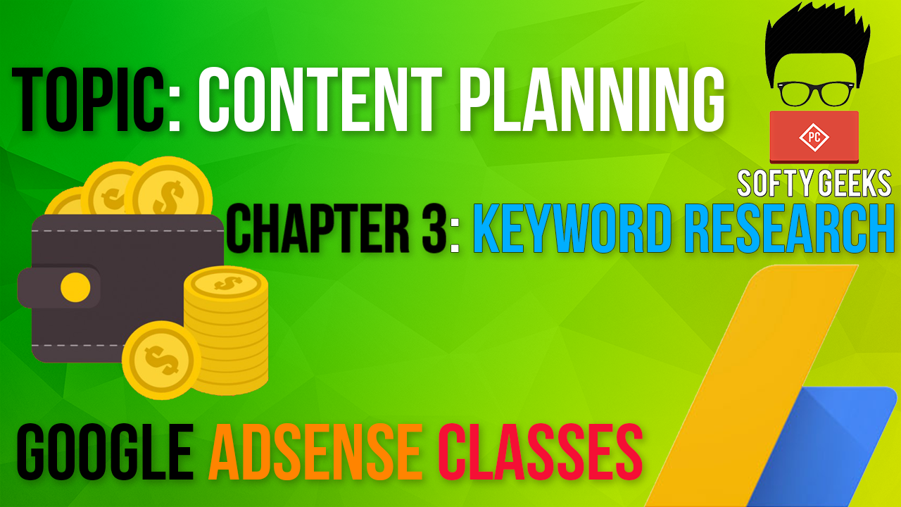 Google AdSense Classes:Content Planning