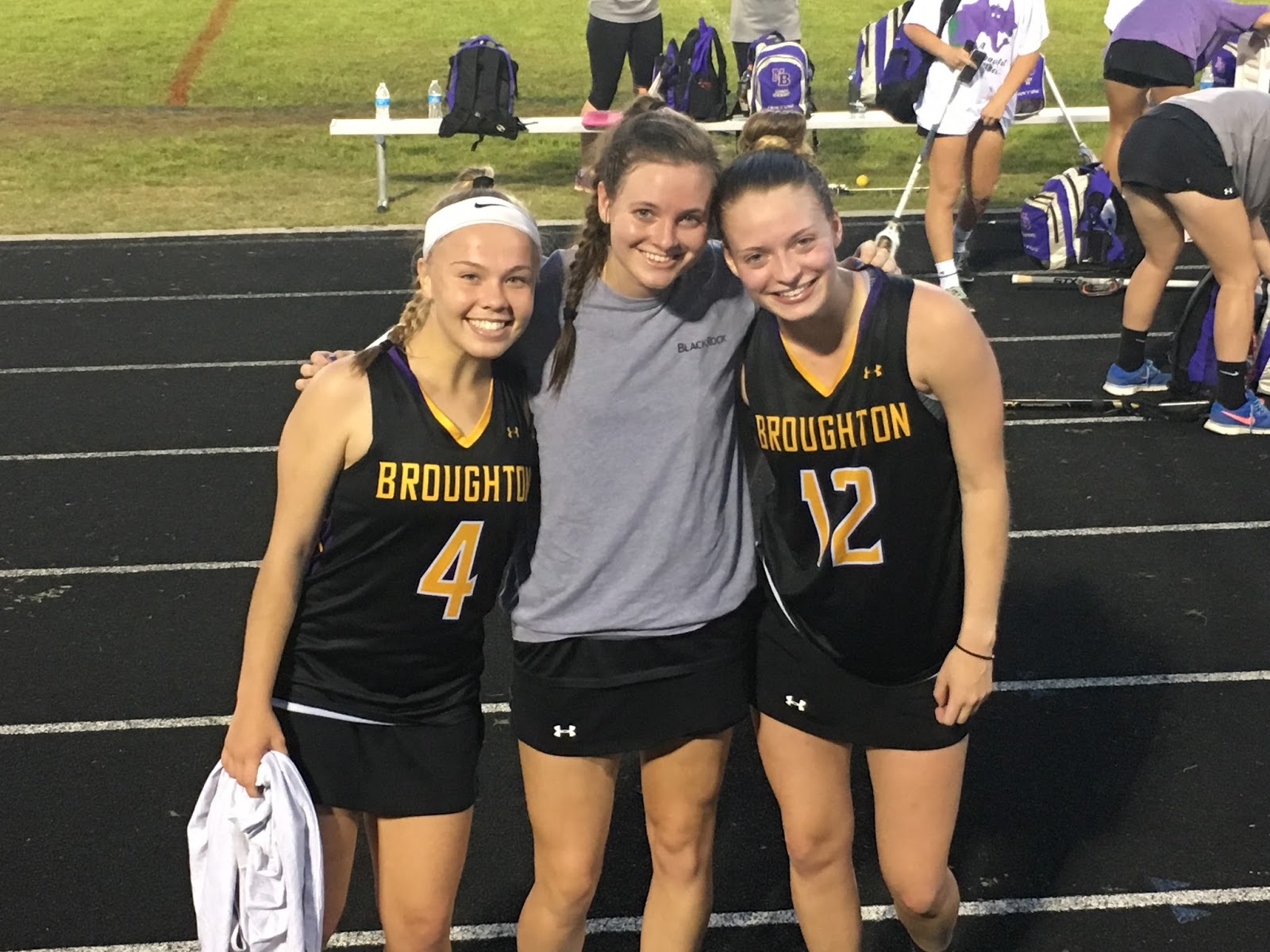 Addie Camak, Margaret Anne Warner and Sydney Russell lead the Caps in goals