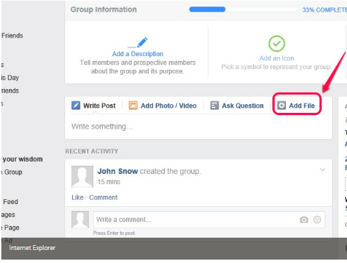 How To Send Pdf File In Facebook