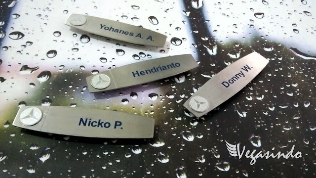 name tag stainless