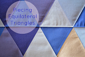 http://sewfreshquilts.blogspot.ca/2014/01/equilateral-triangle-quilt-tutorial_28.html