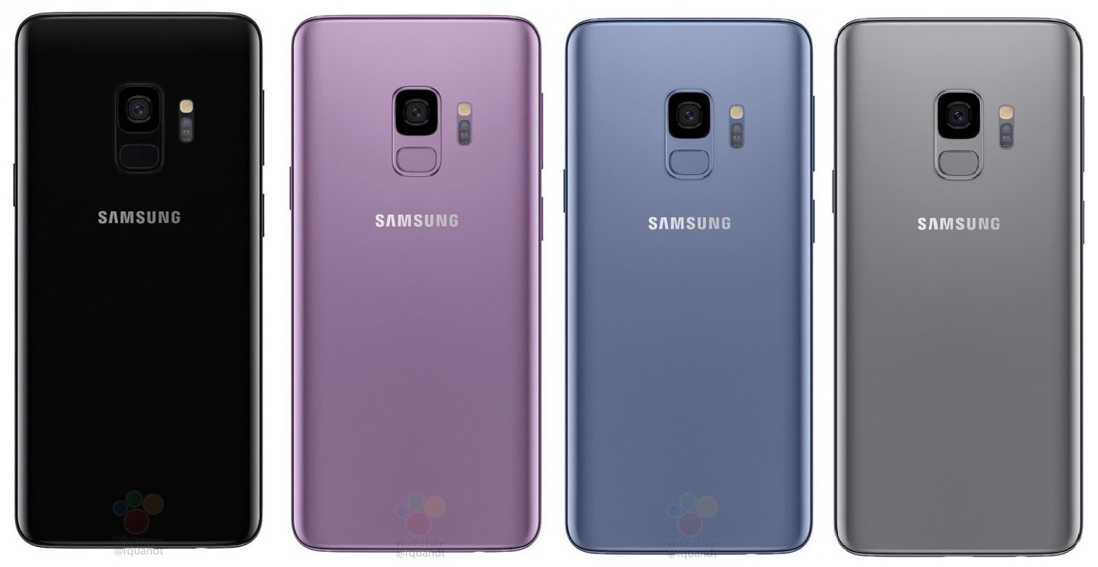 Samsung Galaxy s9 цвета корпуса