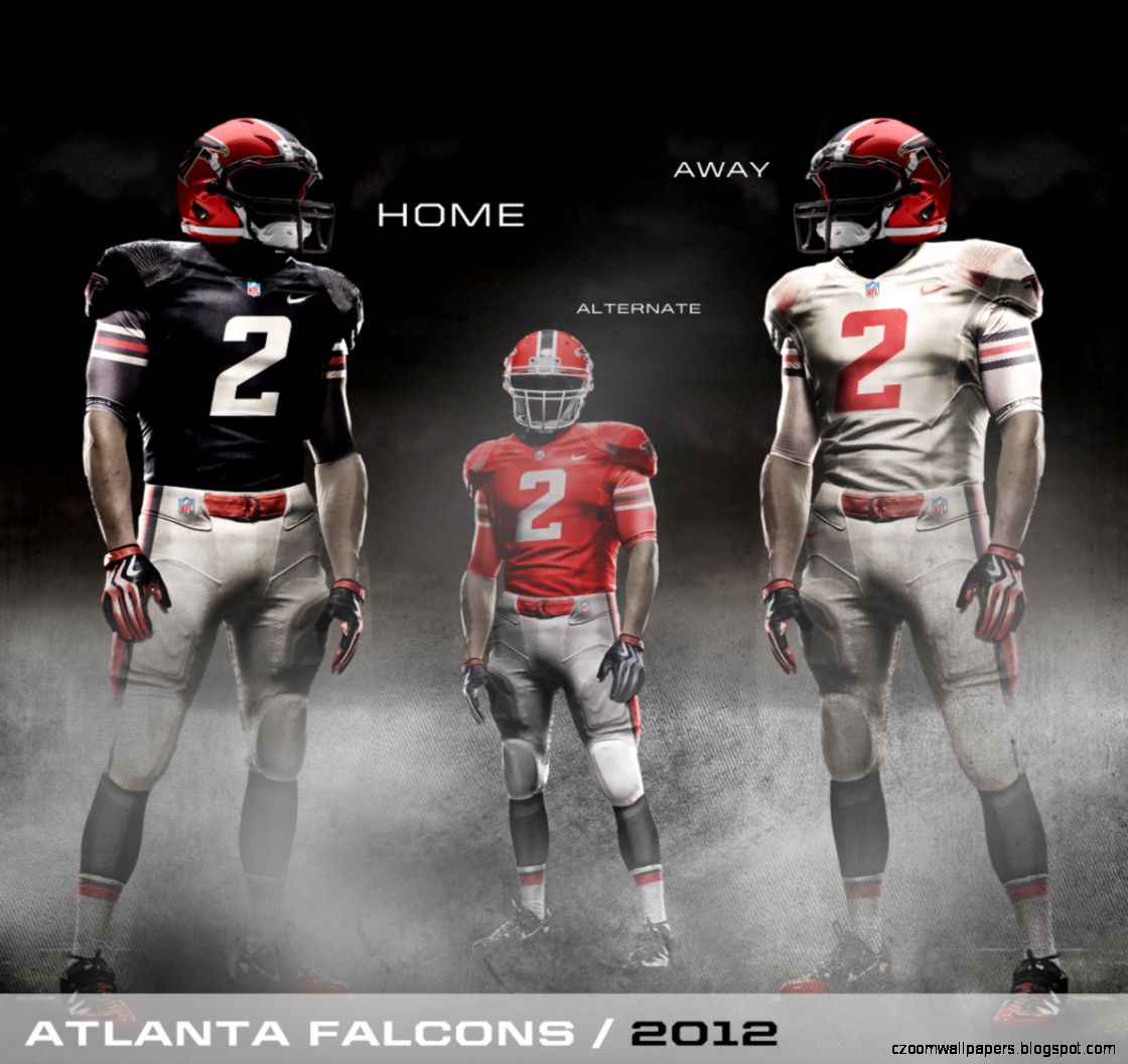 atlanta falcons home and away jerseys