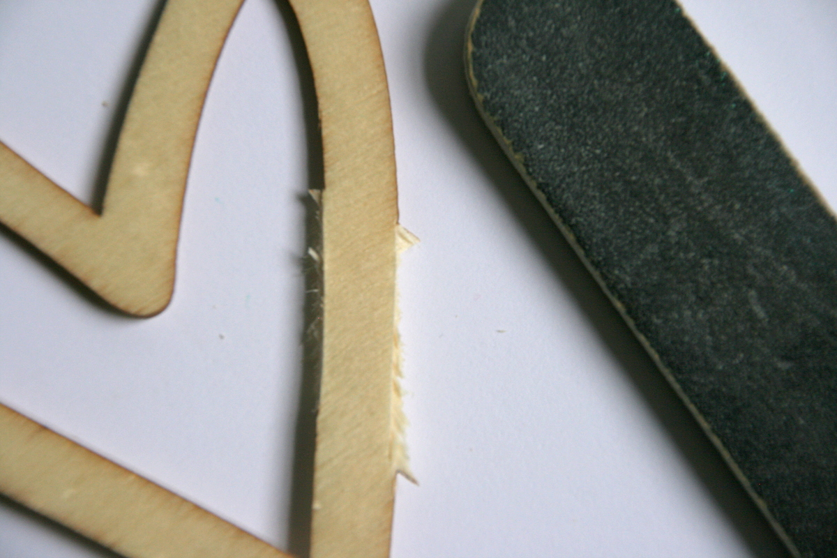 My Creative Scrapbook How to Alter Wood Veneer Embellishments by