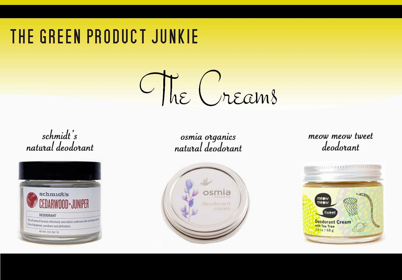 The Green Product Junkie Okay, I'm Going For It. I'm Going To Tackle
