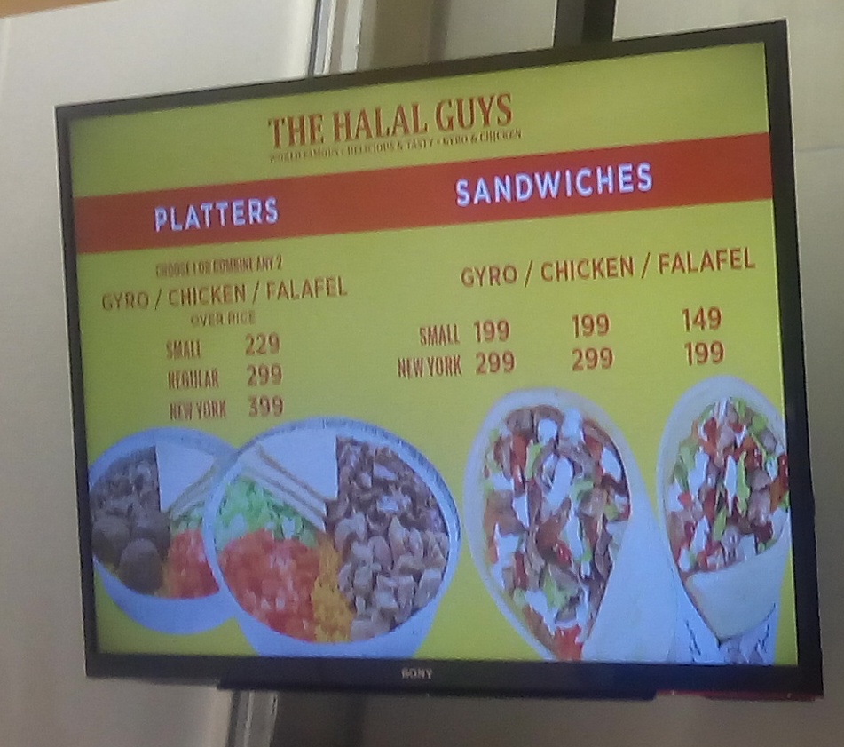 The Halal Guys Kuliner Halal di Kota Manila Persada Blog