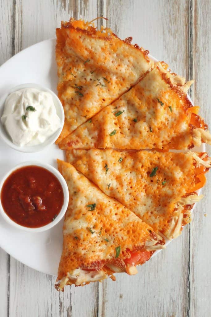 Keto Chicken Quesadilla Keto Chicken Quesadilla