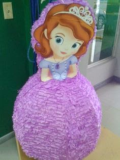 Piñatas Princesa Sofia, parte 1