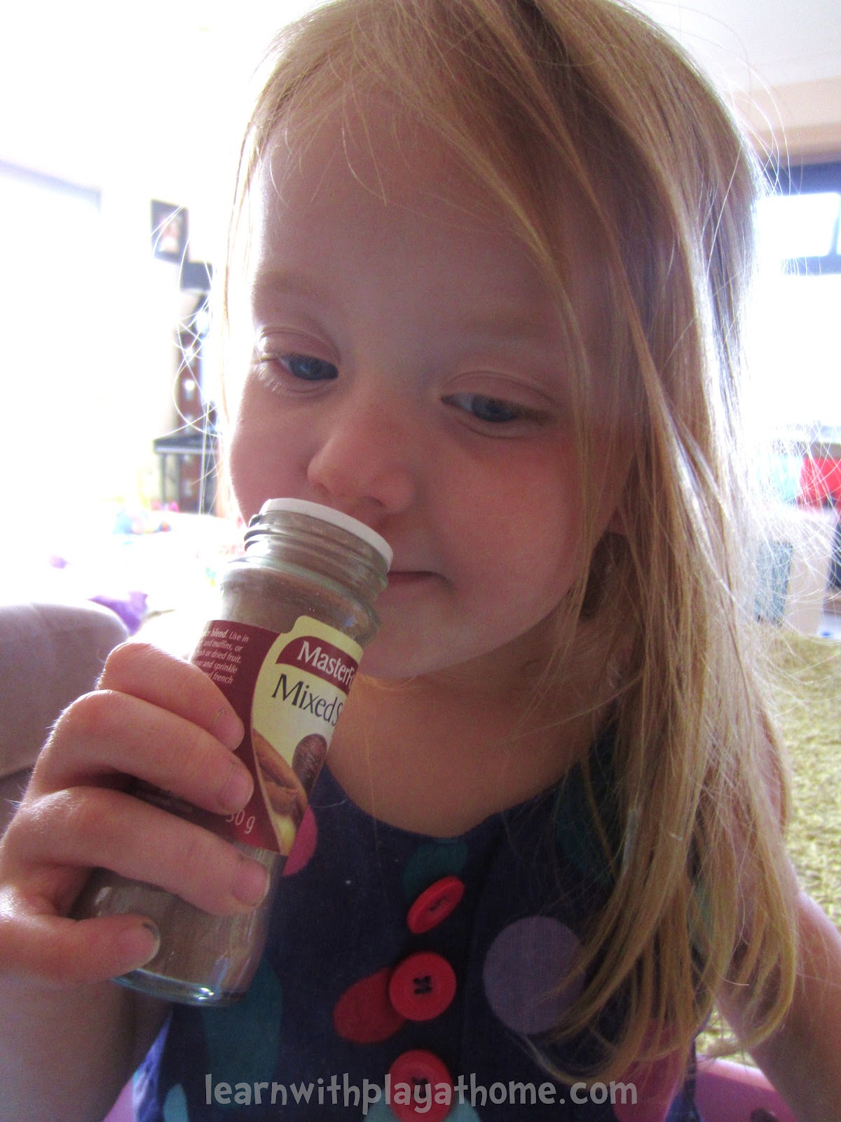 Learn with Play at Home Painting with Seasoning and Spices. Sensory