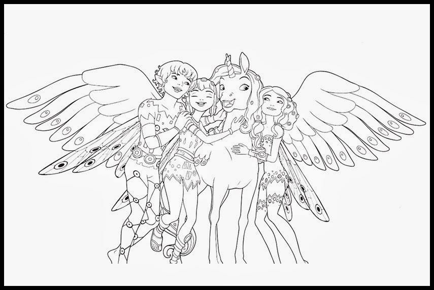 Ausmalbilder zum Ausdrucken Ausmalbilder Mia Und Me