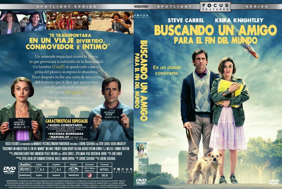 TODO DVD FULL Buscando Un Amigo Para El Fin Del Mundo (Seeking a Friend for the End of the World) TODO DVD FULL Buscando Un Amigo Para El Fin Del Mundo (Seeking a Friend for the End of the World)