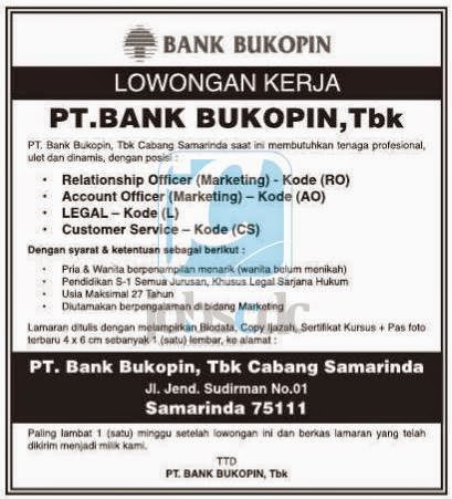 Lowongan Kerja Terbaru Juli 2018  BUMN CPNS 2018: PT Bank 