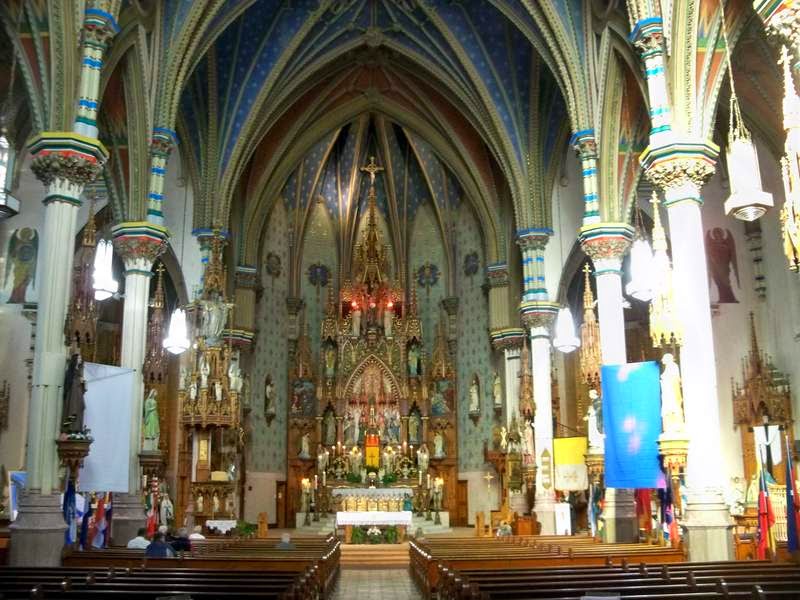 Cleveland Mass Mob St. Michael's, tallest church in Cleveland