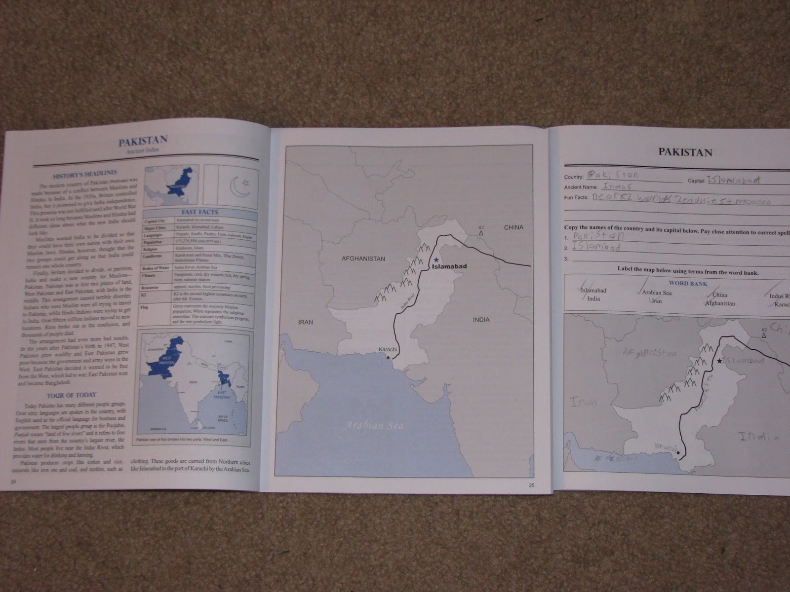 Home Sweet Life Memoria Press Geography 1 Review