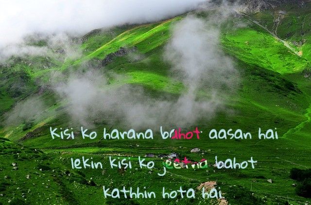 Hindi status for life Hindi status for life