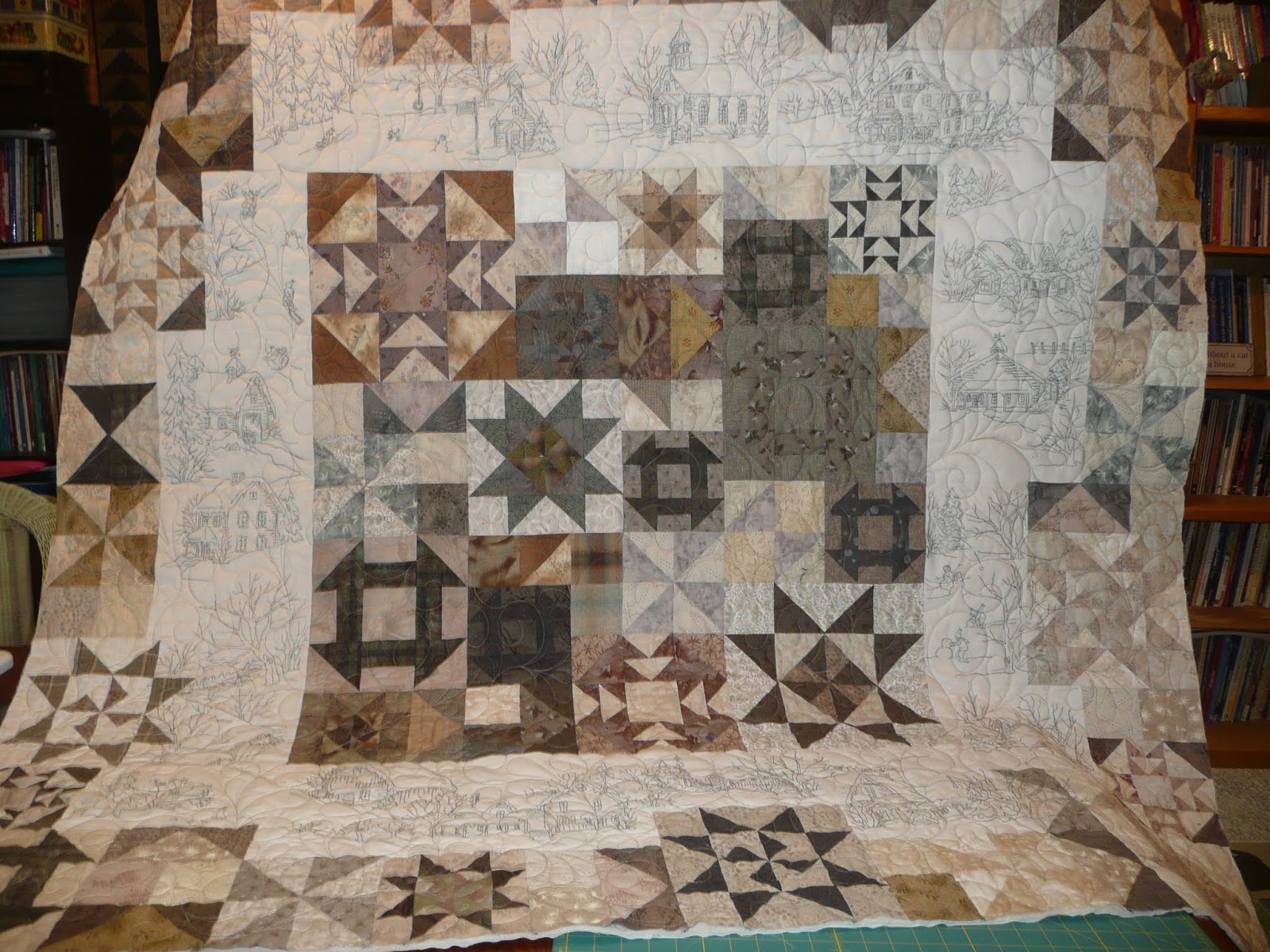 Acorn Ridge Quilting Donna's Snow Days Quilt
