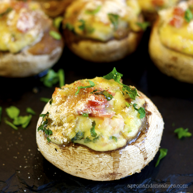 Stuffed Cremini Mushrooms