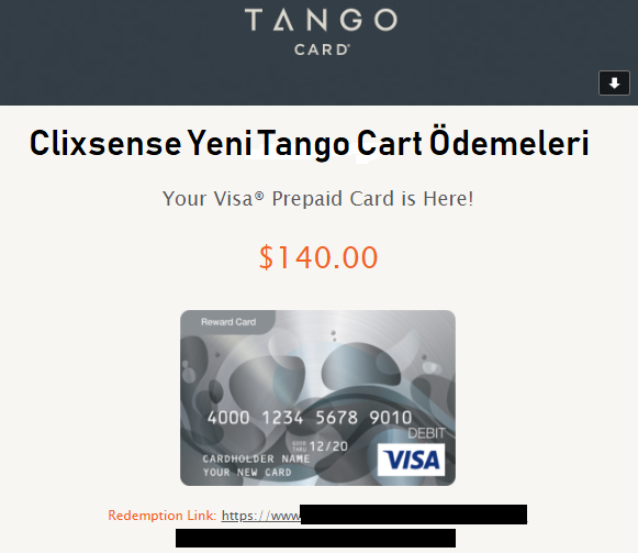 Карта танго секретный ключ