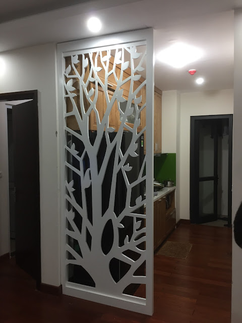 Vách ngăn cnc phòng bếp đẹp vinh