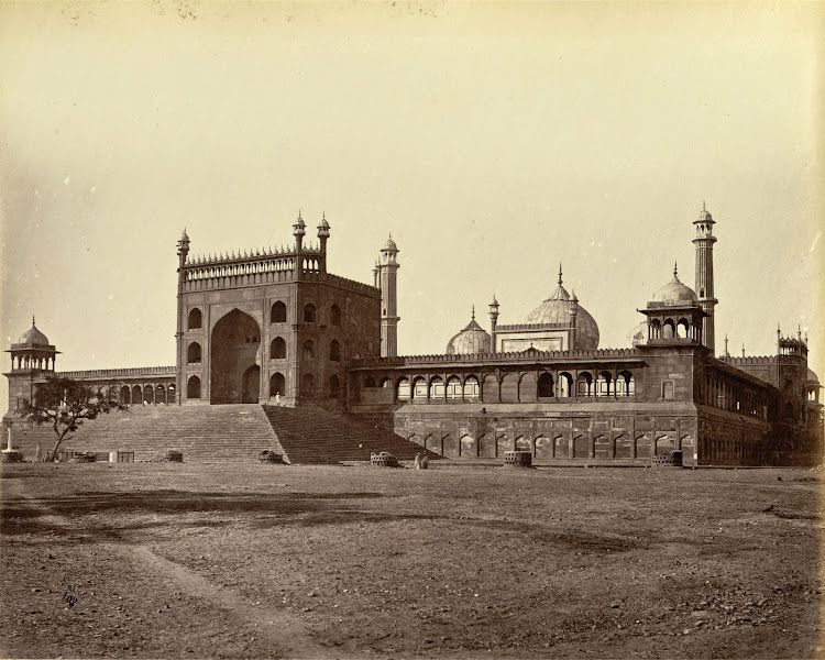 The Juma (Jami) Musjid, Delhi -1875