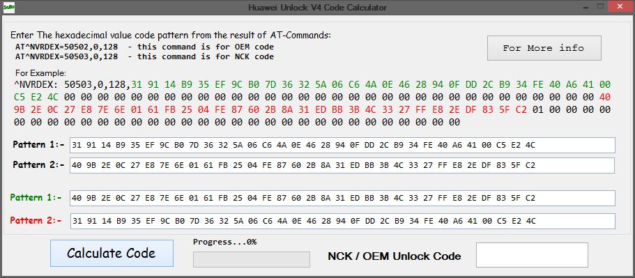 Huawei Unlock Calculator    -  8