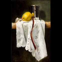 silver deborah paint elmquist painting fine reflections august