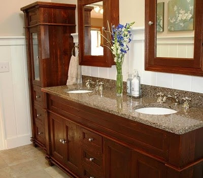 The Baños Y Muebles: Muebles de Baño Rústicos