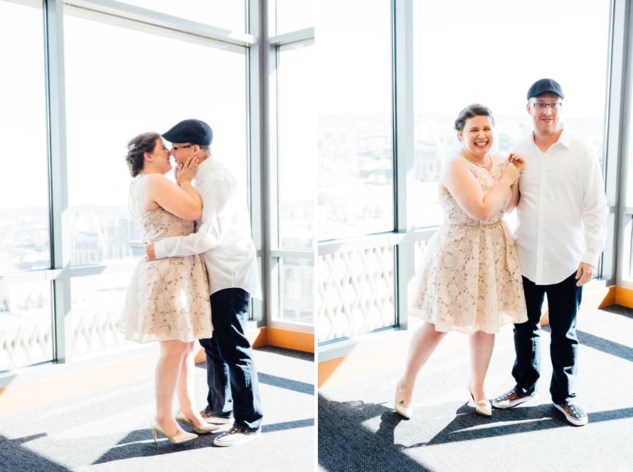 Bright and Airy Downtown Seattle Elopement by Something Minted Photography