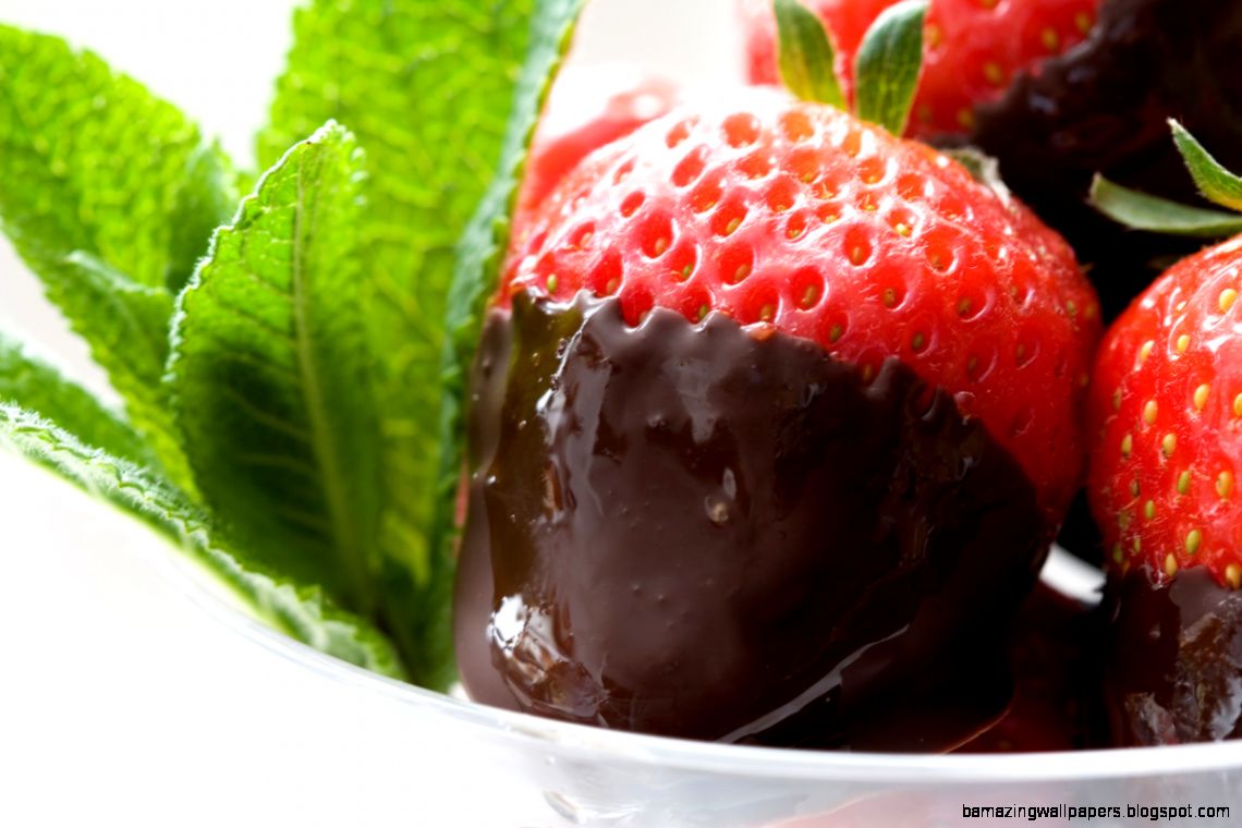 Chocolate Strawberry Wallpaper   wallpaper