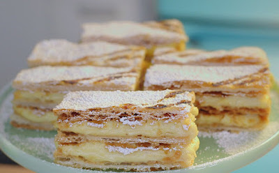 Mil Folhas e Torta Invertida de Maçã Receita de Mil Folhas e Torta Invertida de Maçã