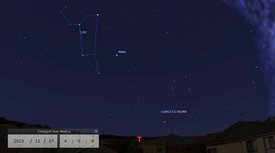 Bulan Purnama, Hujan Meteor Leonid dan Komet ISON di Akhir Pekan