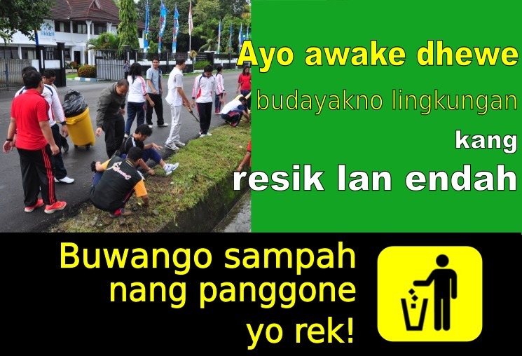 20 Inspirasi Poster Tema Lingkungan Bahasa Jawa Nikies Diary