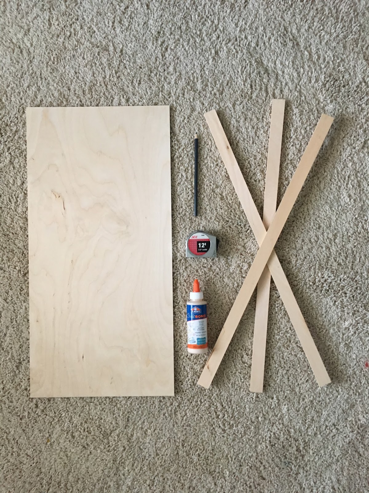 DIY Easy Wooden Frame Perfectly Ambitious
