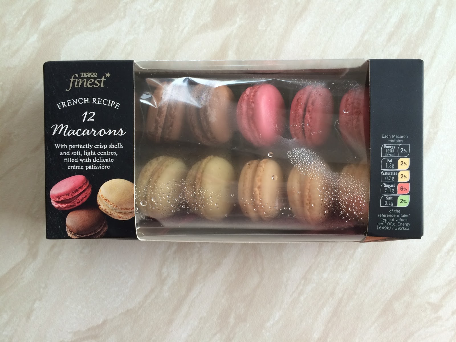 Reaching for Refreshment Snackmas Day 11 Tesco Finest French Macarons
