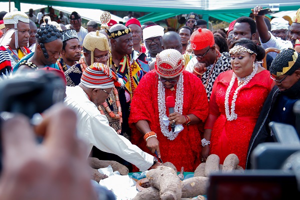 When Eze Ohazurume 1 led Igbos in Ghana to celebrate new yam festival