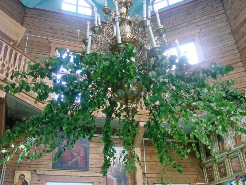 Троица в храме