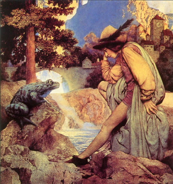 maxfield parrish frog prince