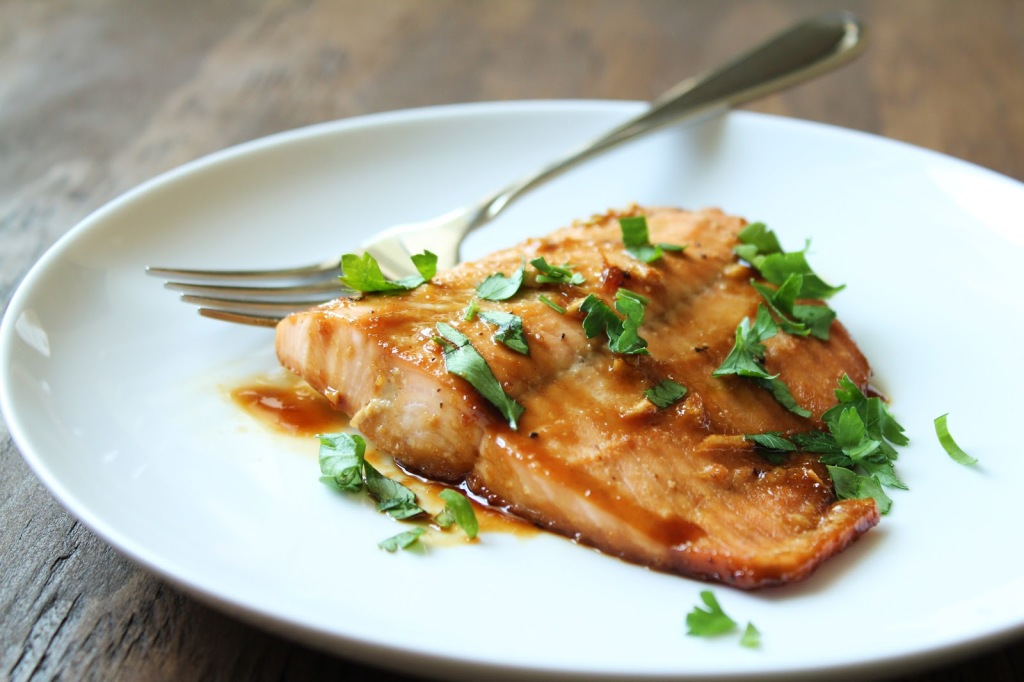Keto Recipe Grilled Salmon with Sauce Ketogenic Diet Plan