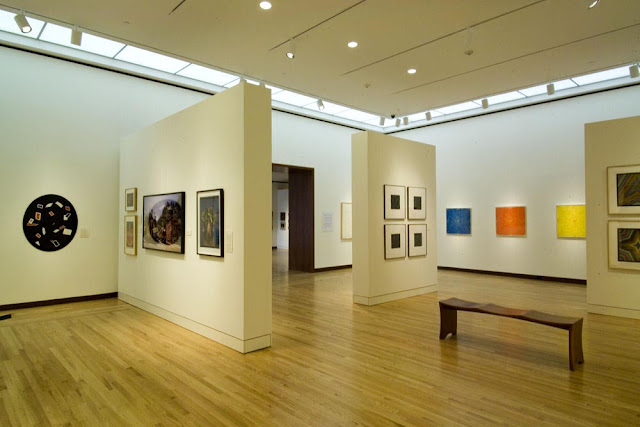 The New Britain Museum of American Art interior design gallery display room
