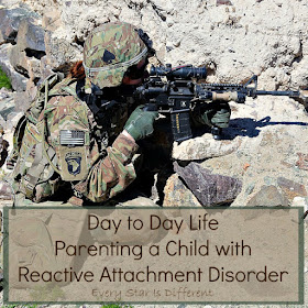 Day to day life parenting a child with Reactive Attachment Disorder