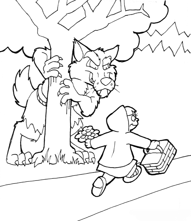 Coloring Pages Of Wolves